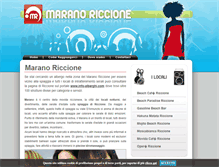 Tablet Screenshot of maranoriccione.it